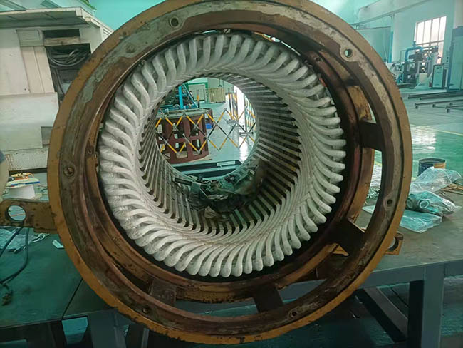 淺析關(guān)于泰富西瑪高壓電機(jī)的電暈損傷。